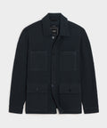 Italian Boiled Wool Field Jacket