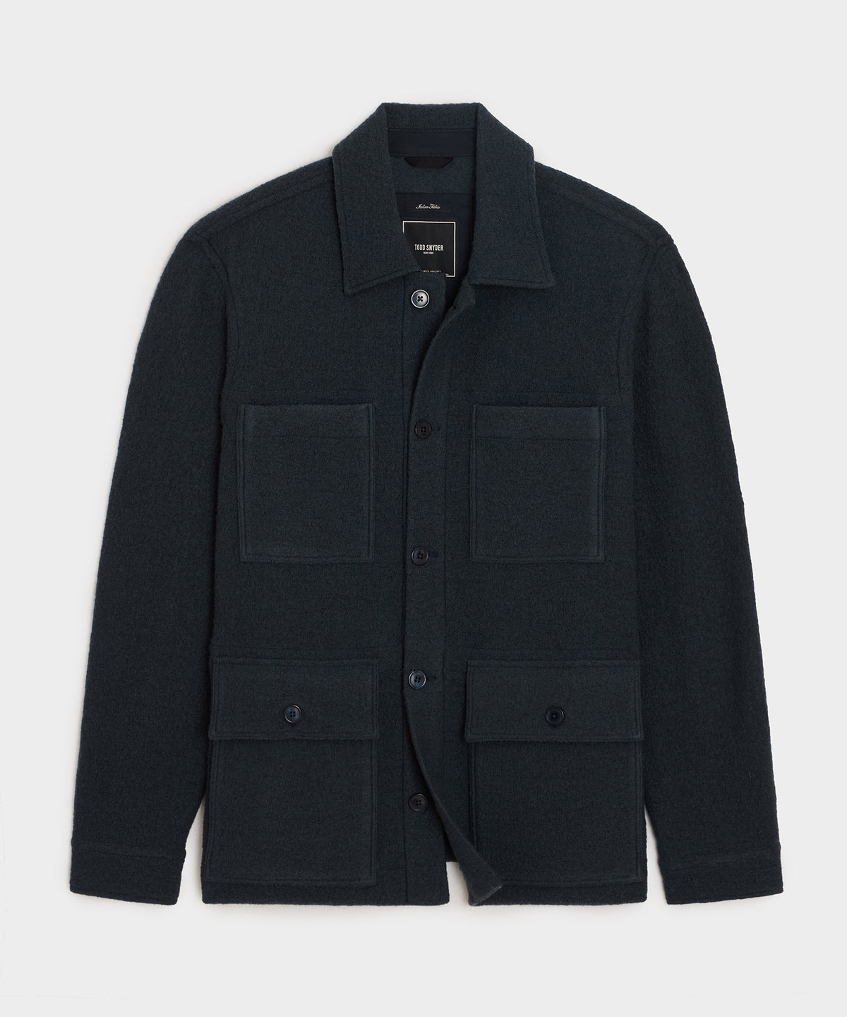 Italian Boiled Wool Field Jacket