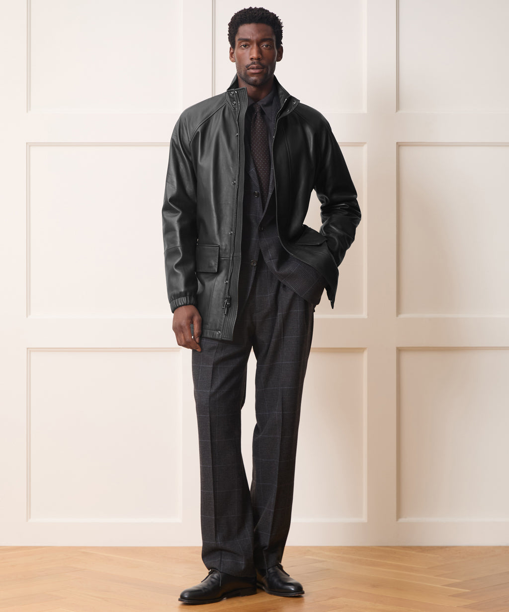 Leather Field Jacket
