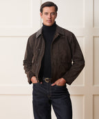 Todd Snyder x Lagavulin Suede Stable Jacket