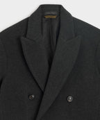 Italian Wool-Cashmere Double-Breasted Topcoat
