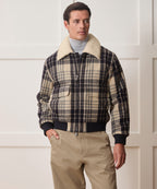 Fur Collar Bomber Jacket
