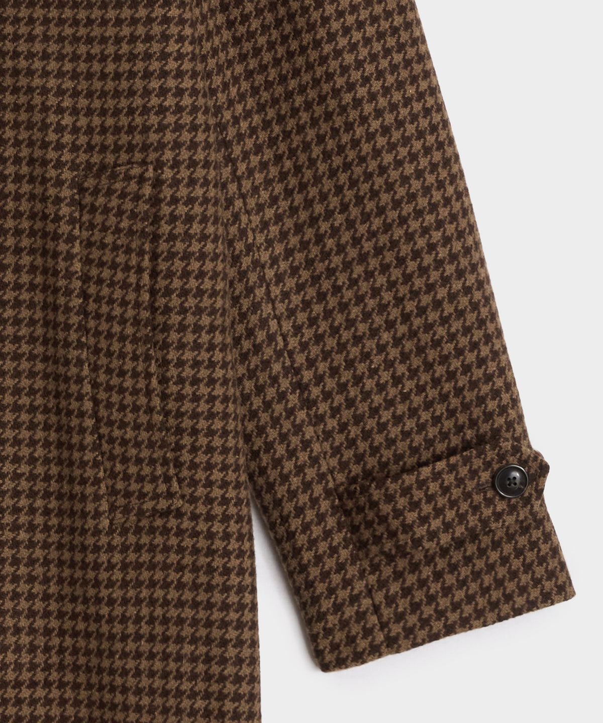 Italian Houndstooth Balmacaan