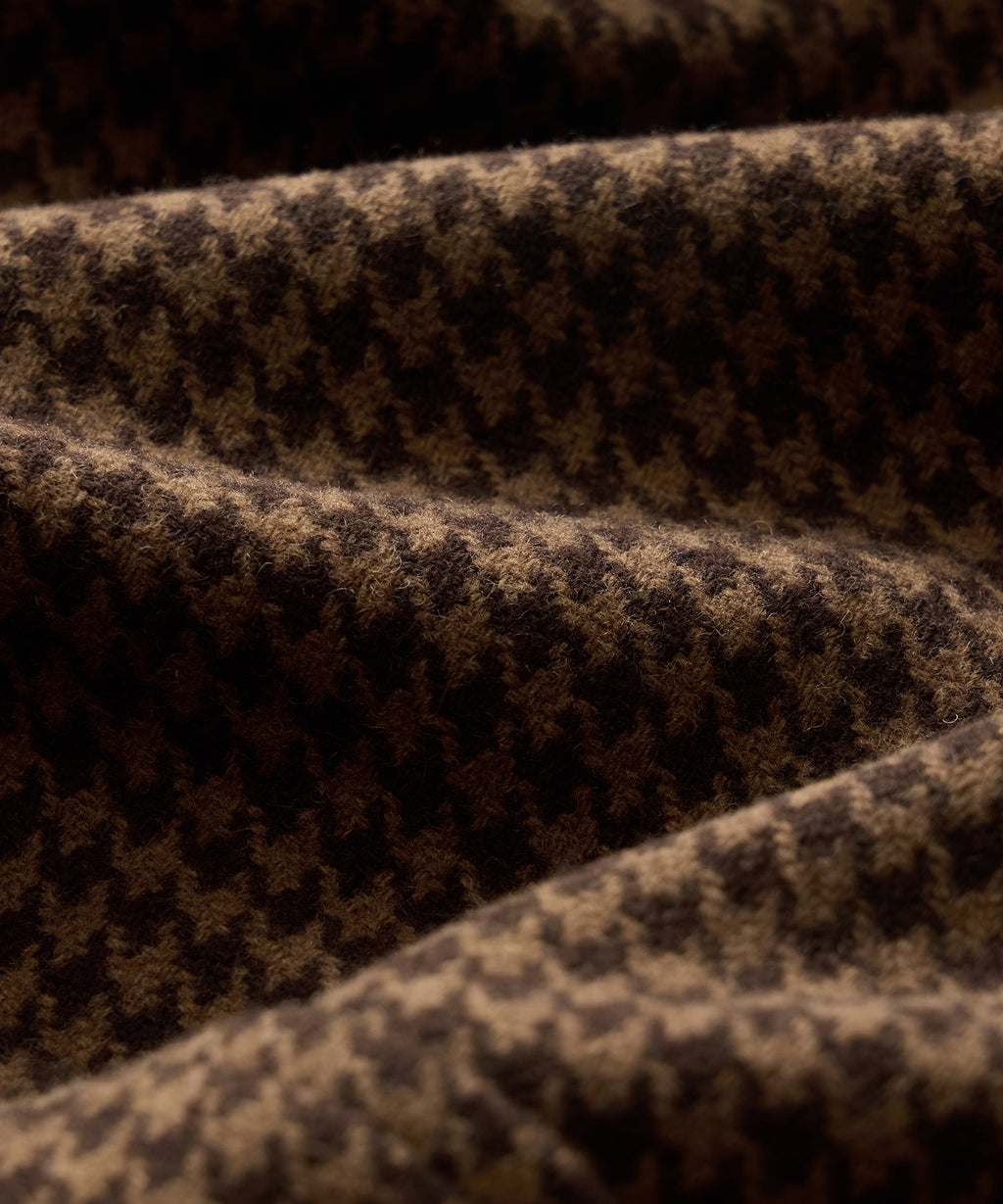 Italian Houndstooth Balmacaan