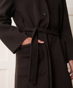Cashmere Belted Topcoat
