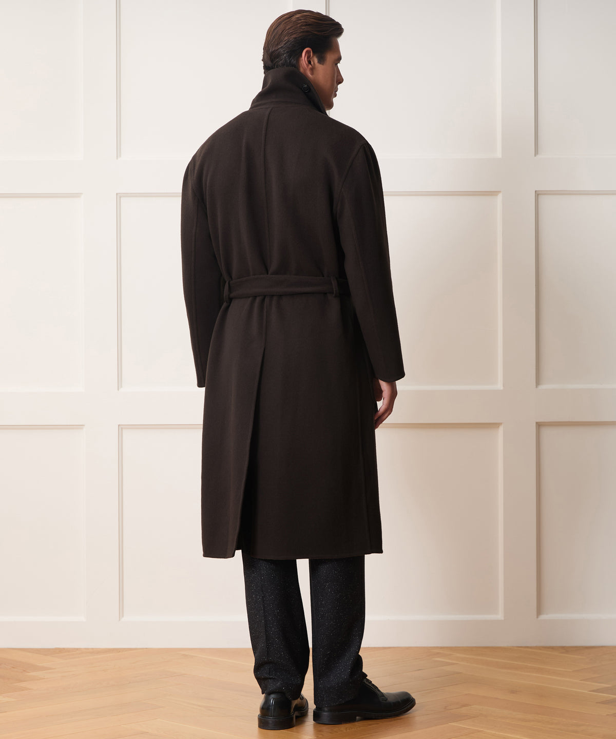 Cashmere Belted Topcoat