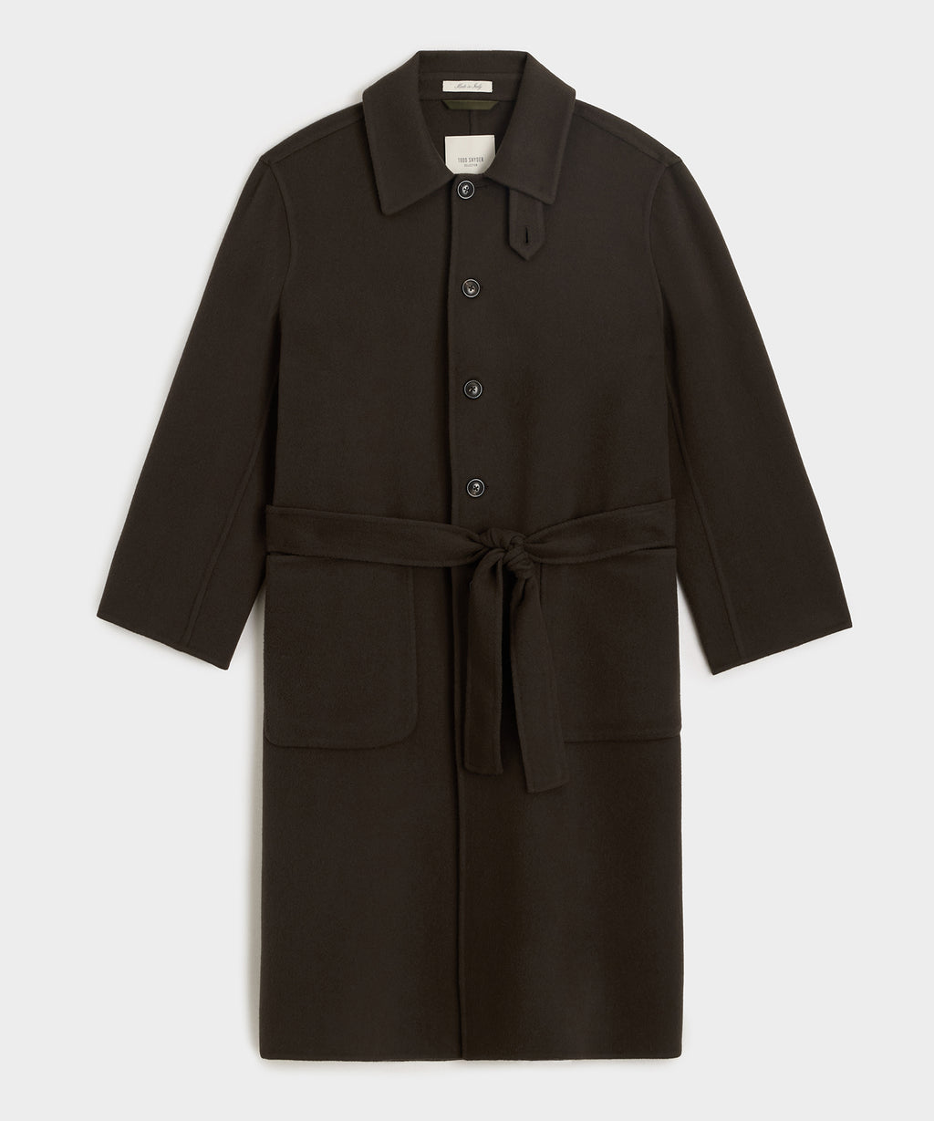Cashmere Belted Topcoat