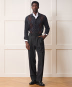 Italian Wool-Cashmere Wythe Trouser