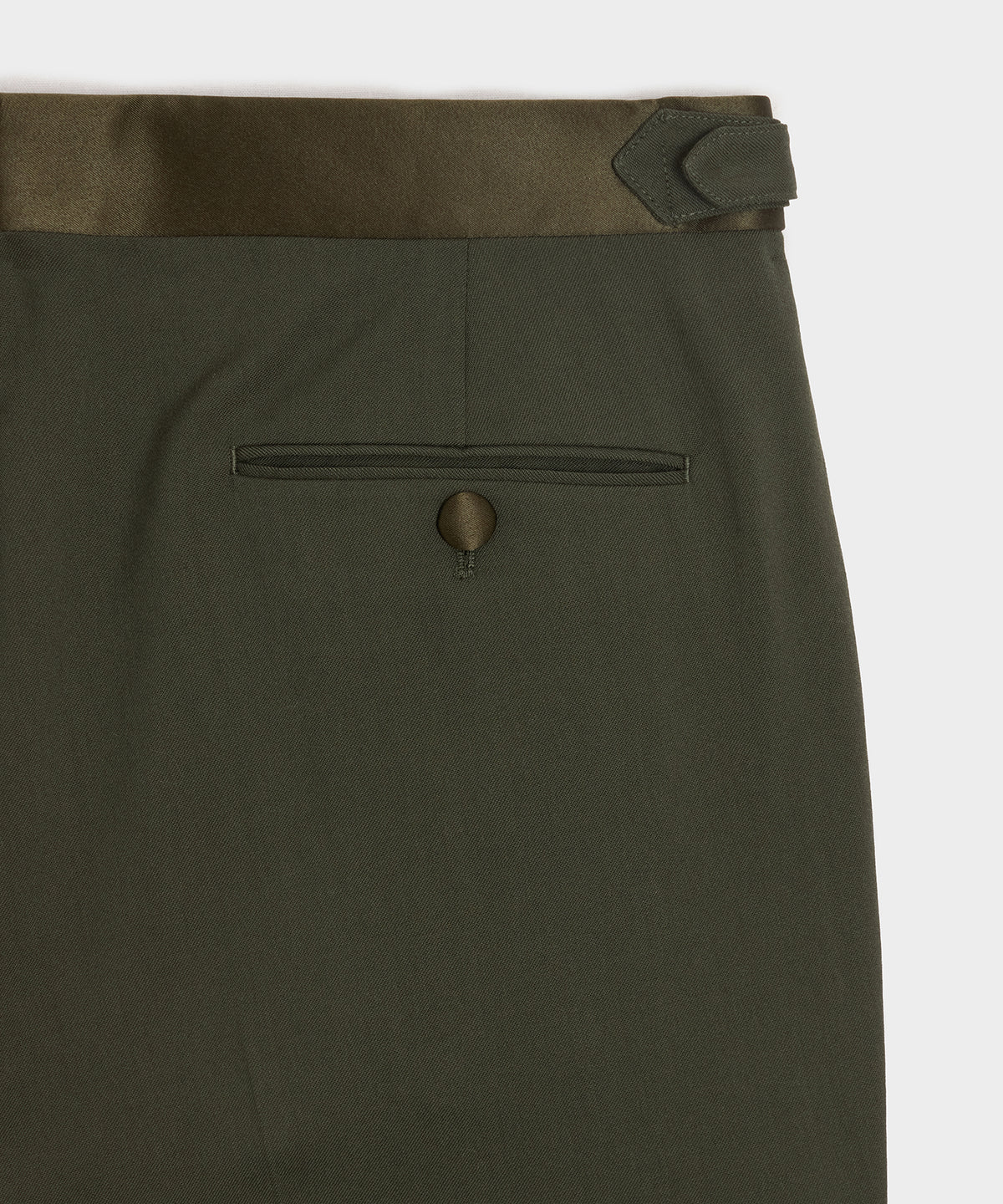 Italian Gabardine Tuxedo Trouser
