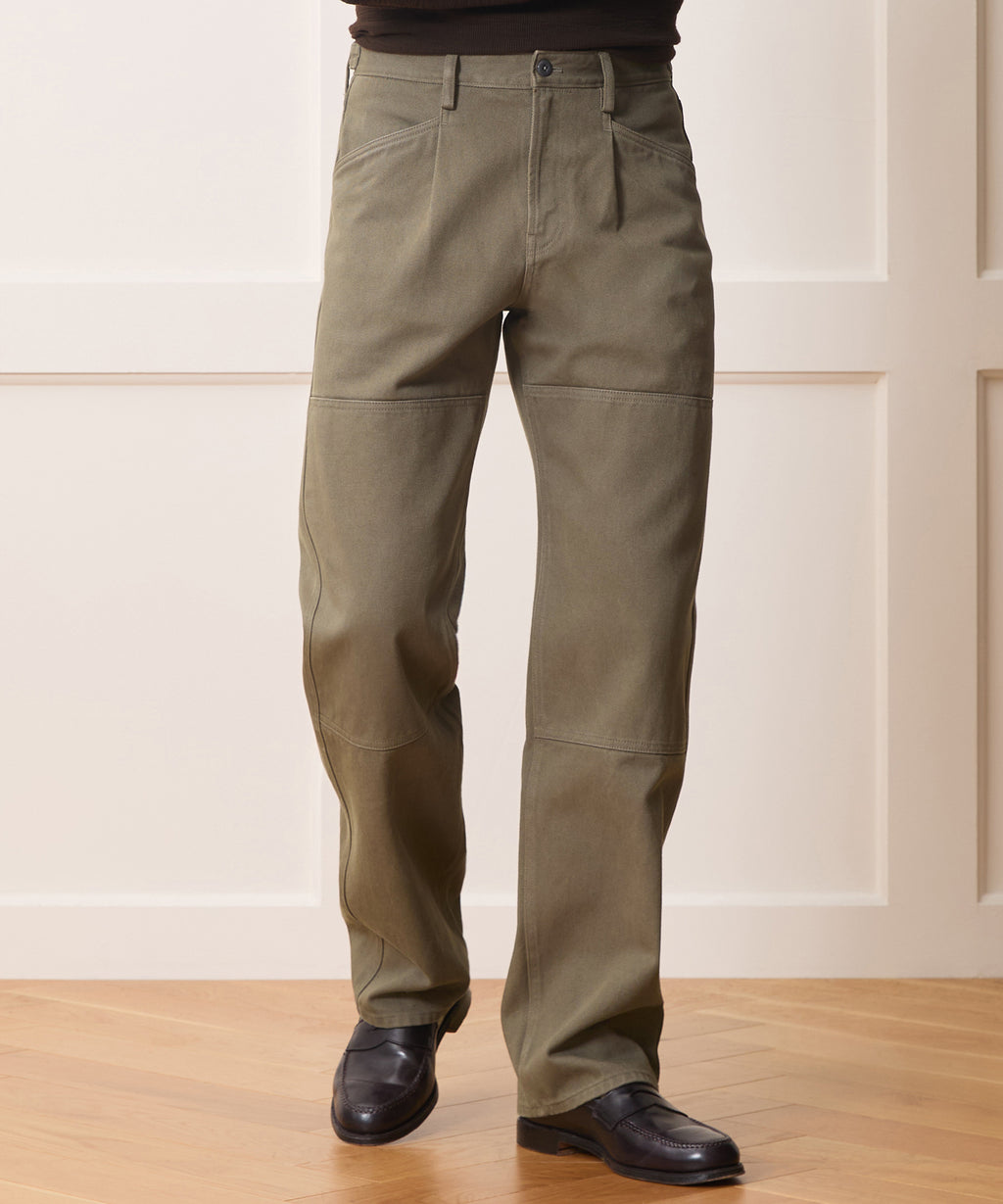 Pleated Welder Pant