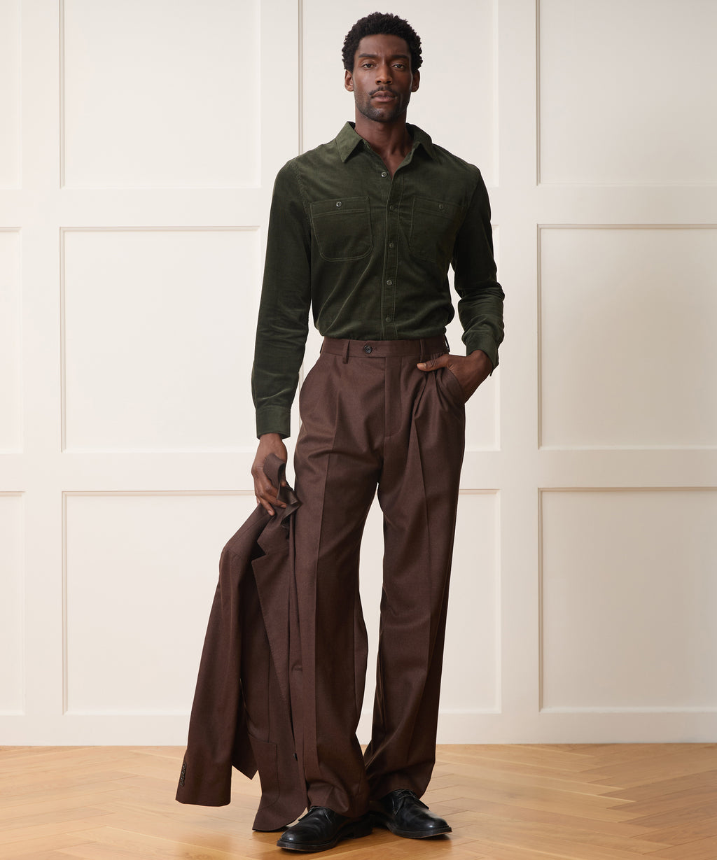 Corduroy Work Shirt