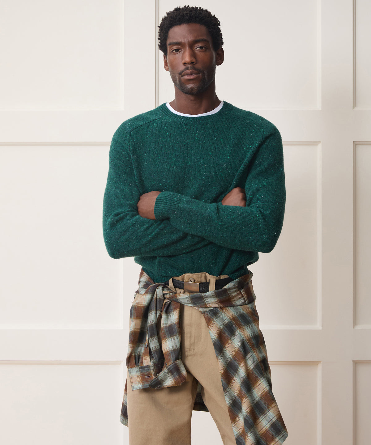 Donegal Crewneck Sweater