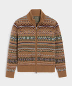 Todd Snyder x Lagavulin Fair Isle Sweater Jacket