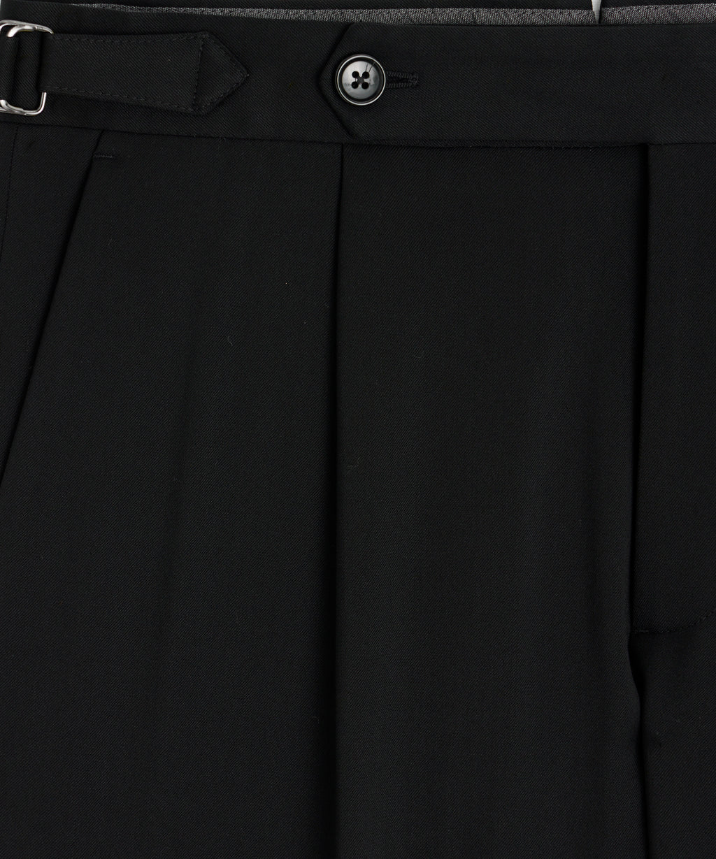 Italian Gabardine Side Tab Trouser