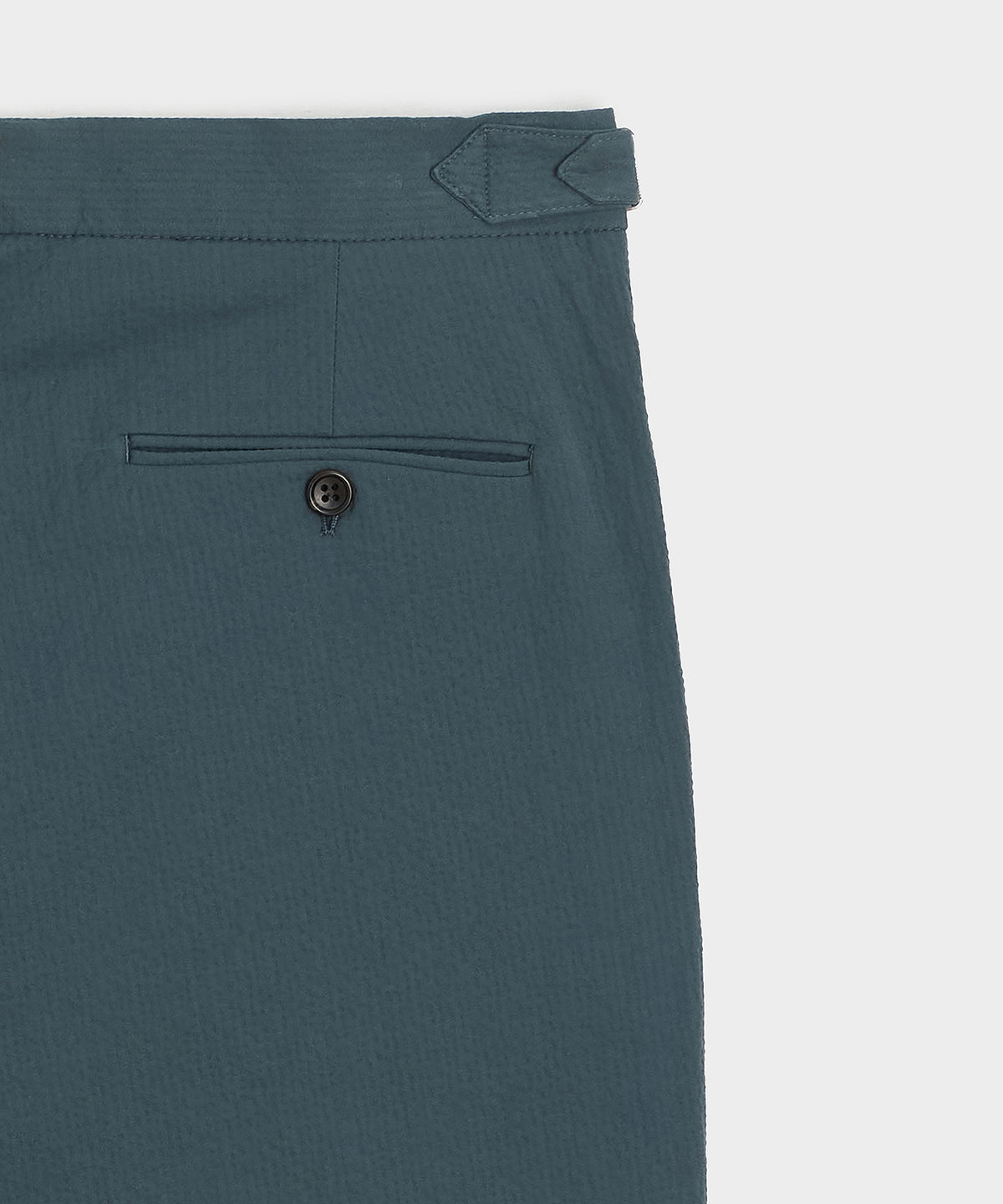 Italian Seersucker Side Tab Trouser
