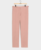 Italian Sueded Linen Side Tab Trouser