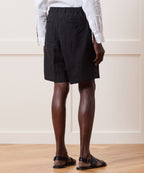 10" Italian Pinstripe Relaxed Short