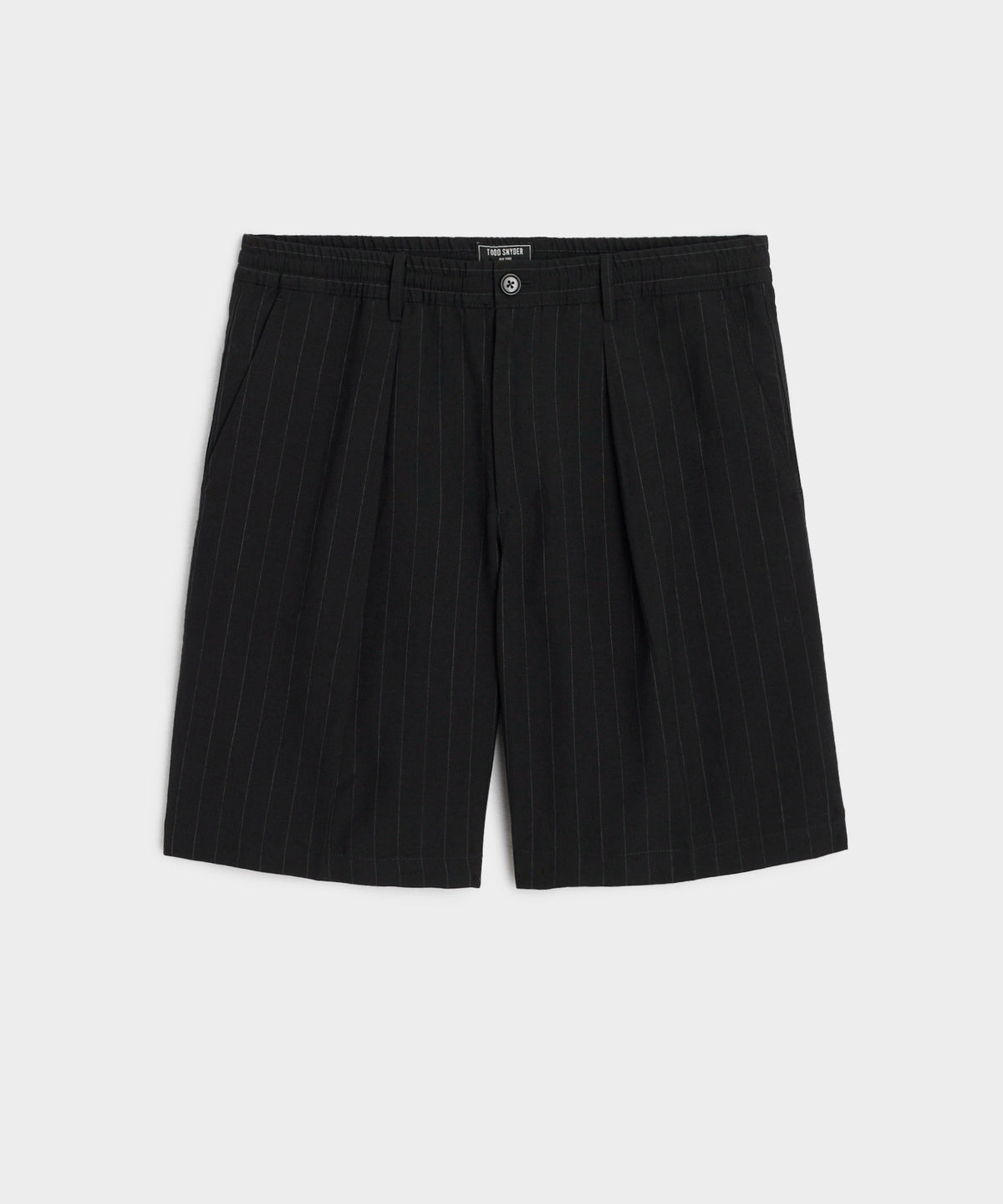 10" Italian Pinstripe Relaxed Short