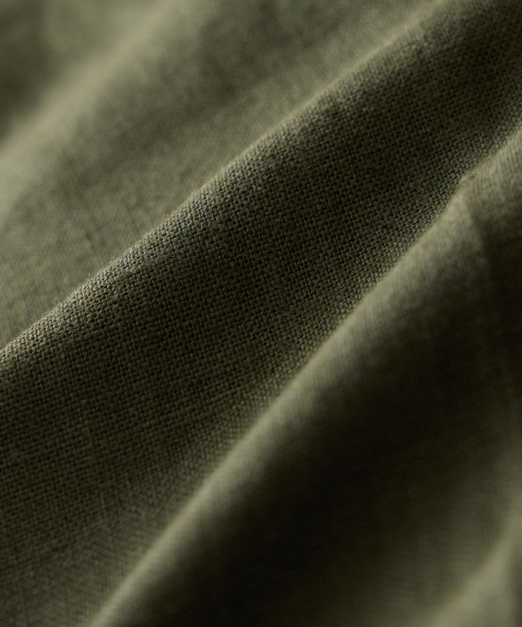Straight Fit Linen Tab Trouser