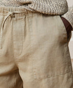7" Linen Beach Short
