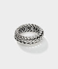 John Hardy Wide Kami Chain Sterling Silver Band Ring