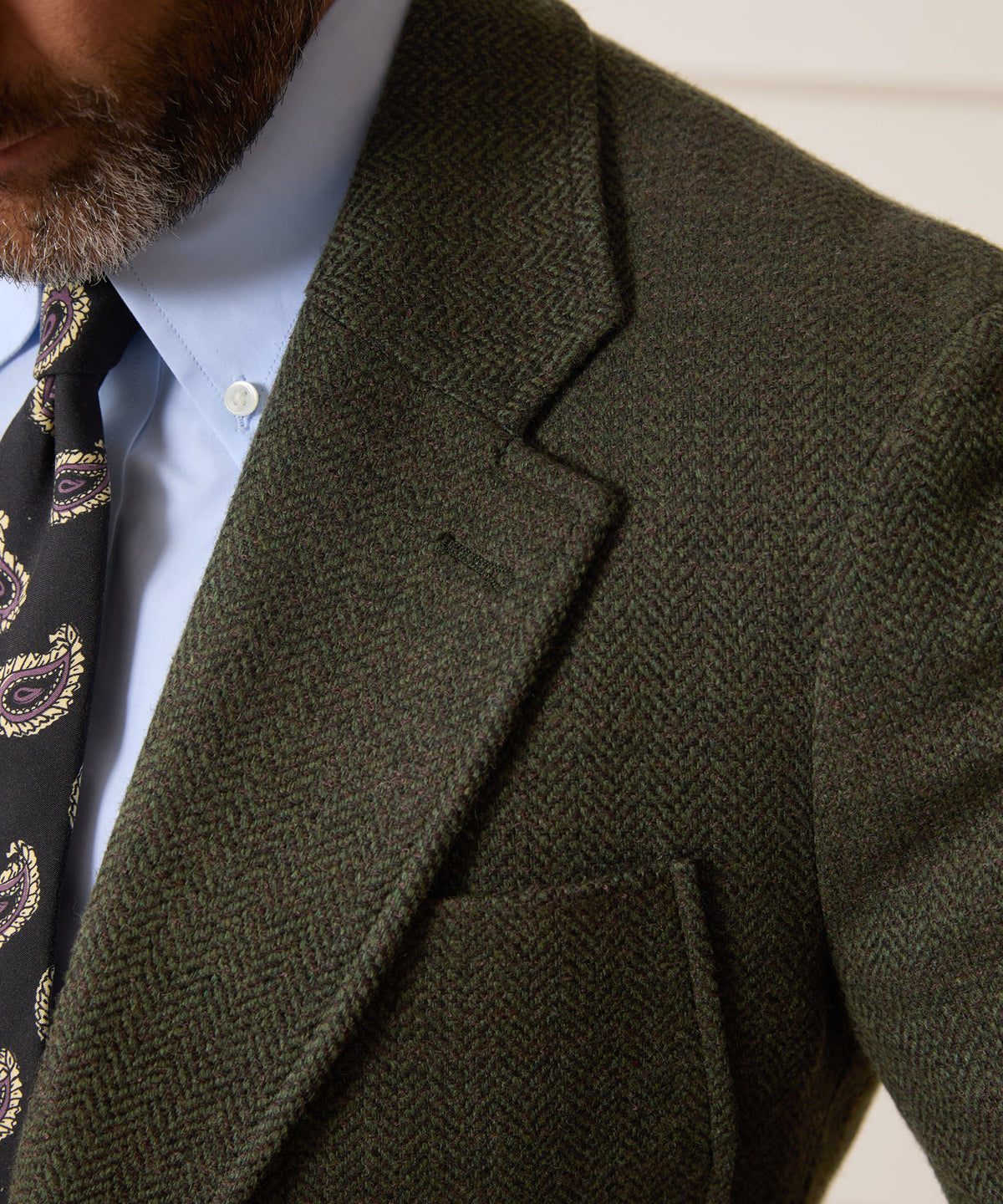 Italian Herringbone Heritage Sport Coat