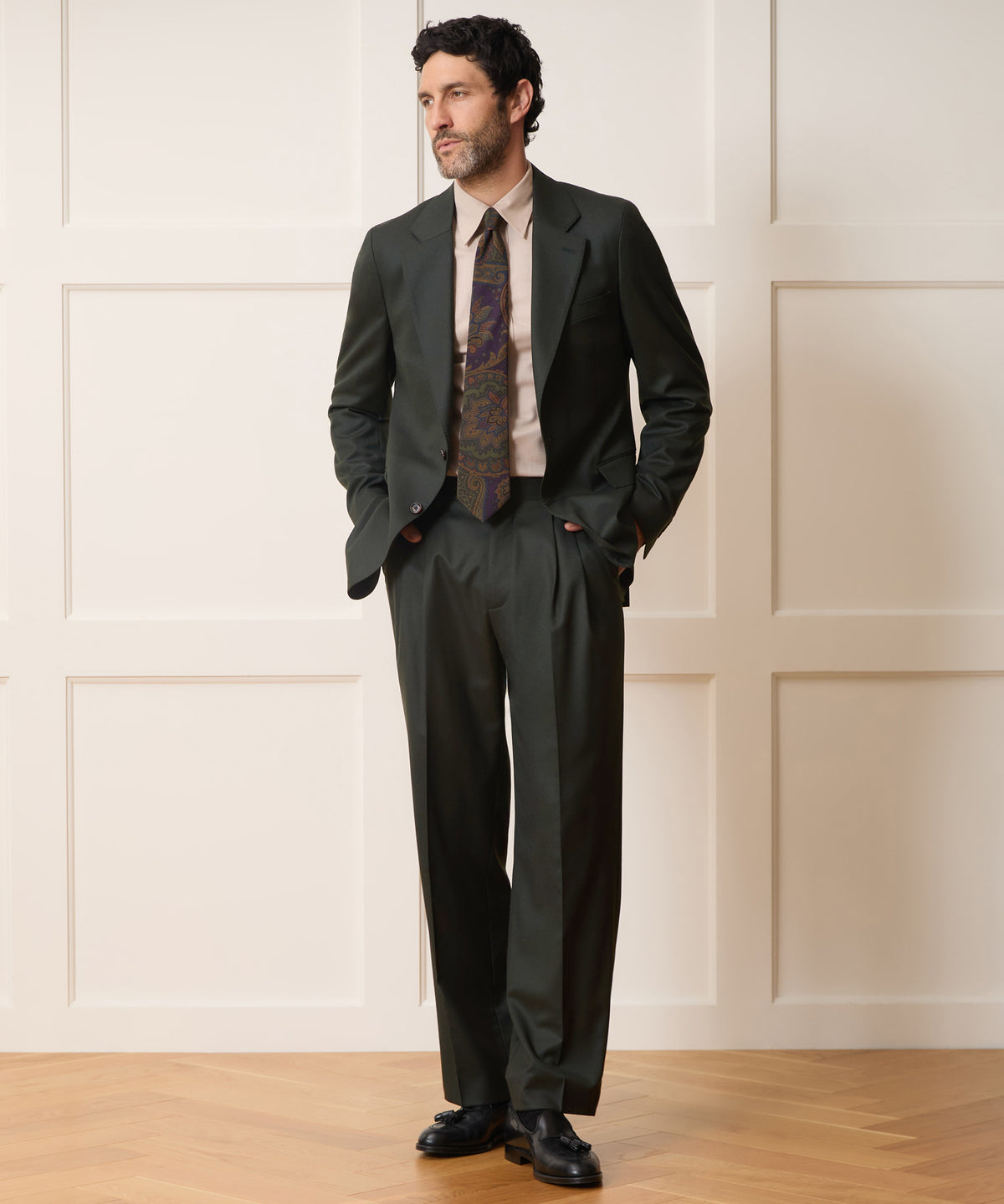 Relaxed Italian Flannel Sutton Suit