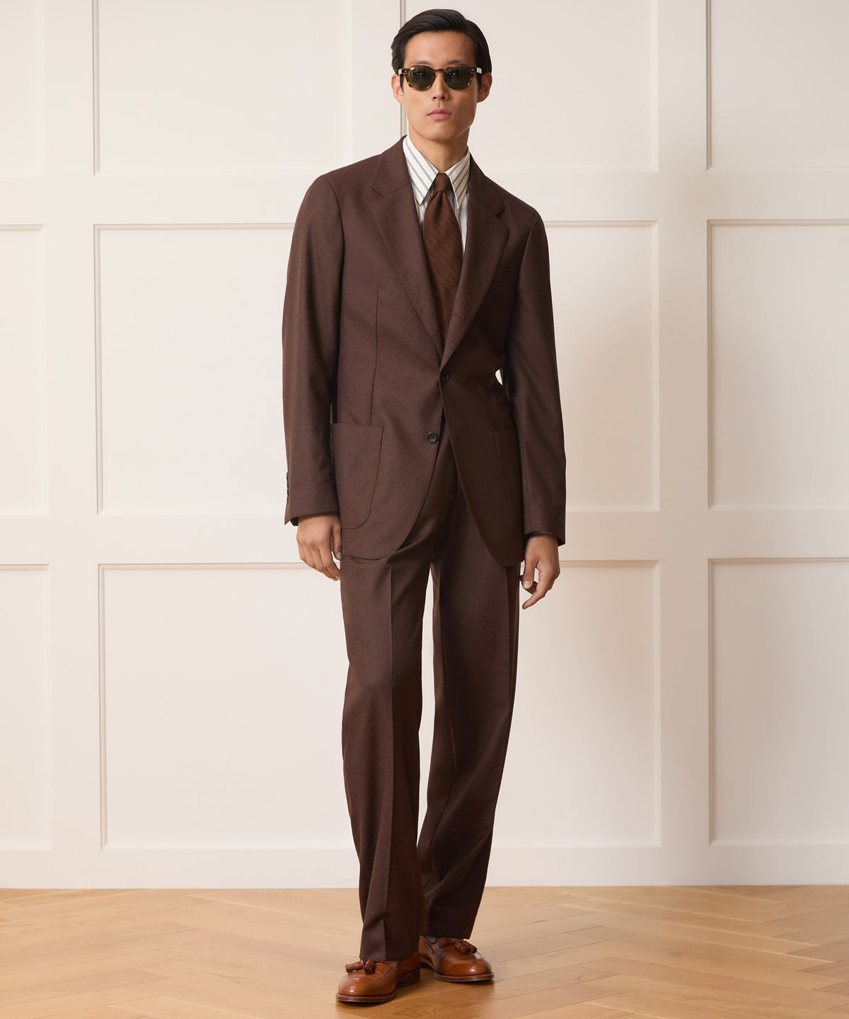 Relaxed Italian Flannel Madison Suit