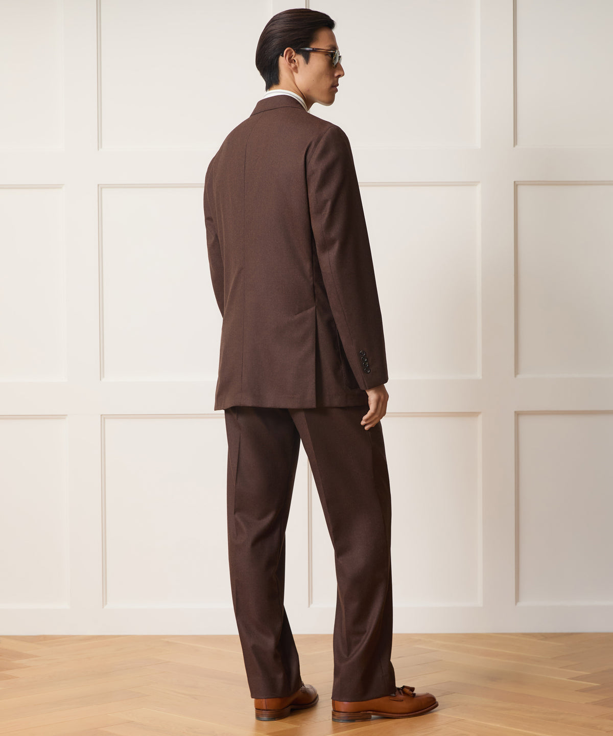 Relaxed Italian Flannel Madison Suit