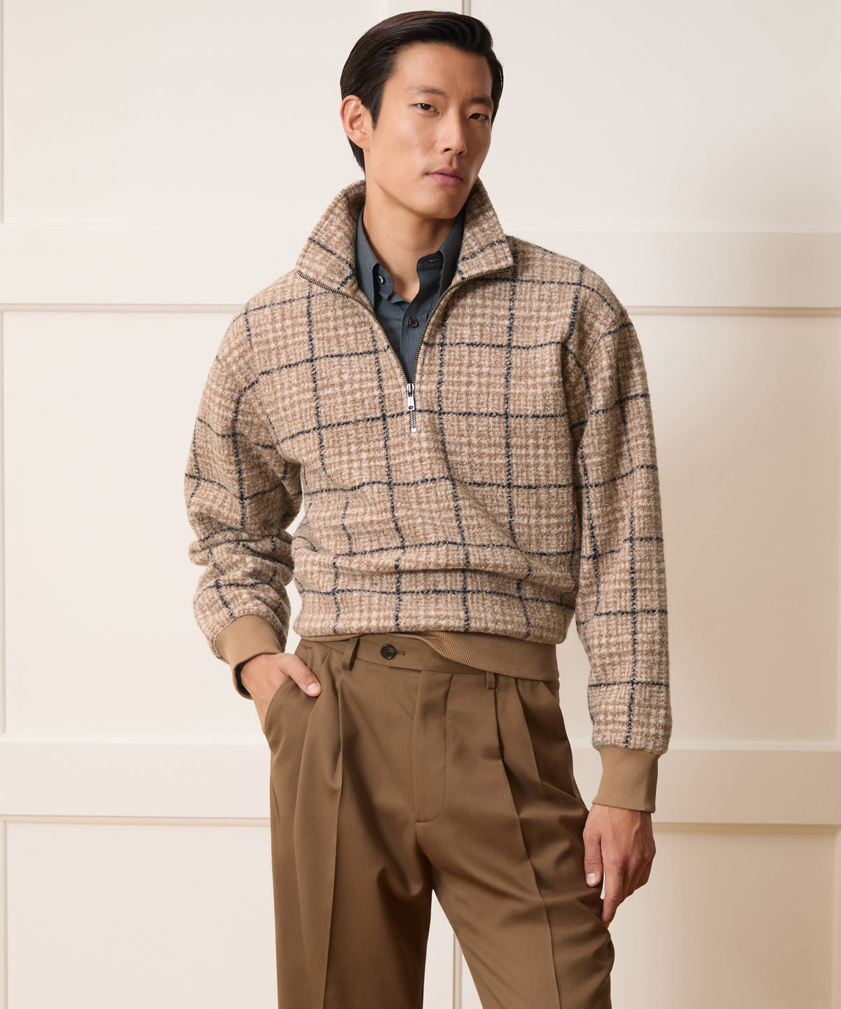 Italian Fleece Quarter-Zip