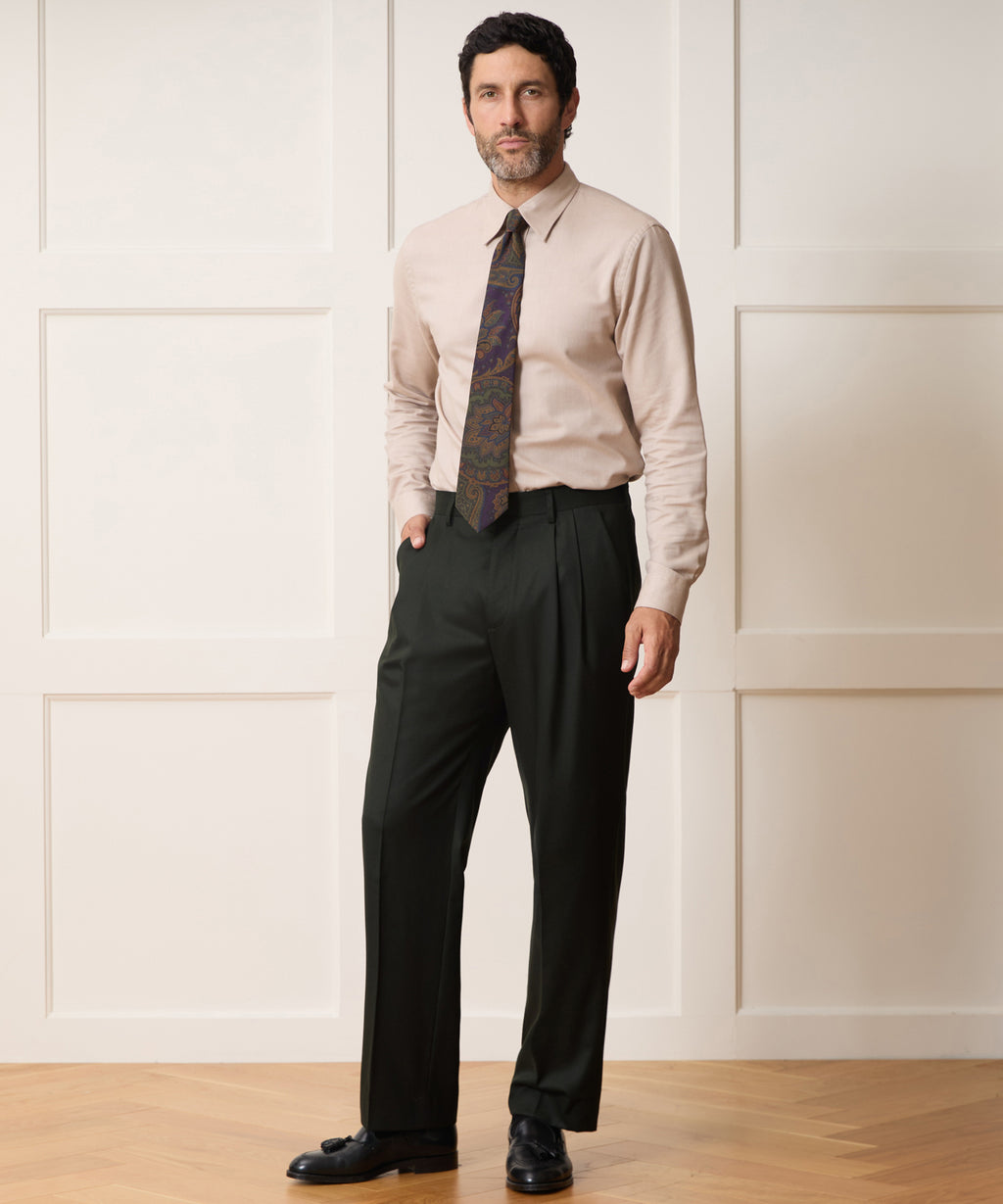Relaxed Italian Flannel Sutton Suit