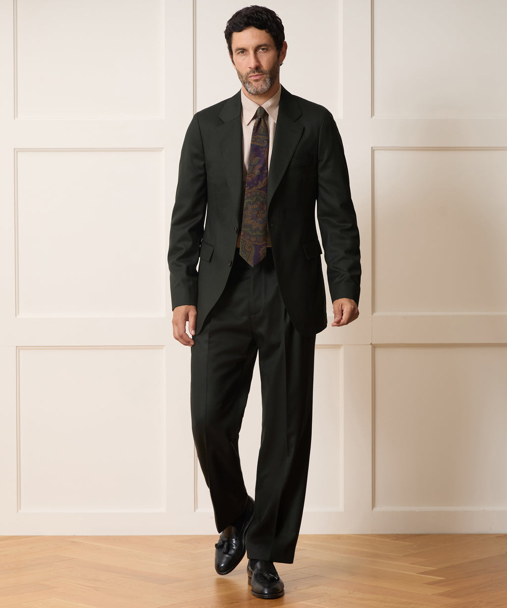 Relaxed Italian Flannel Sutton Suit