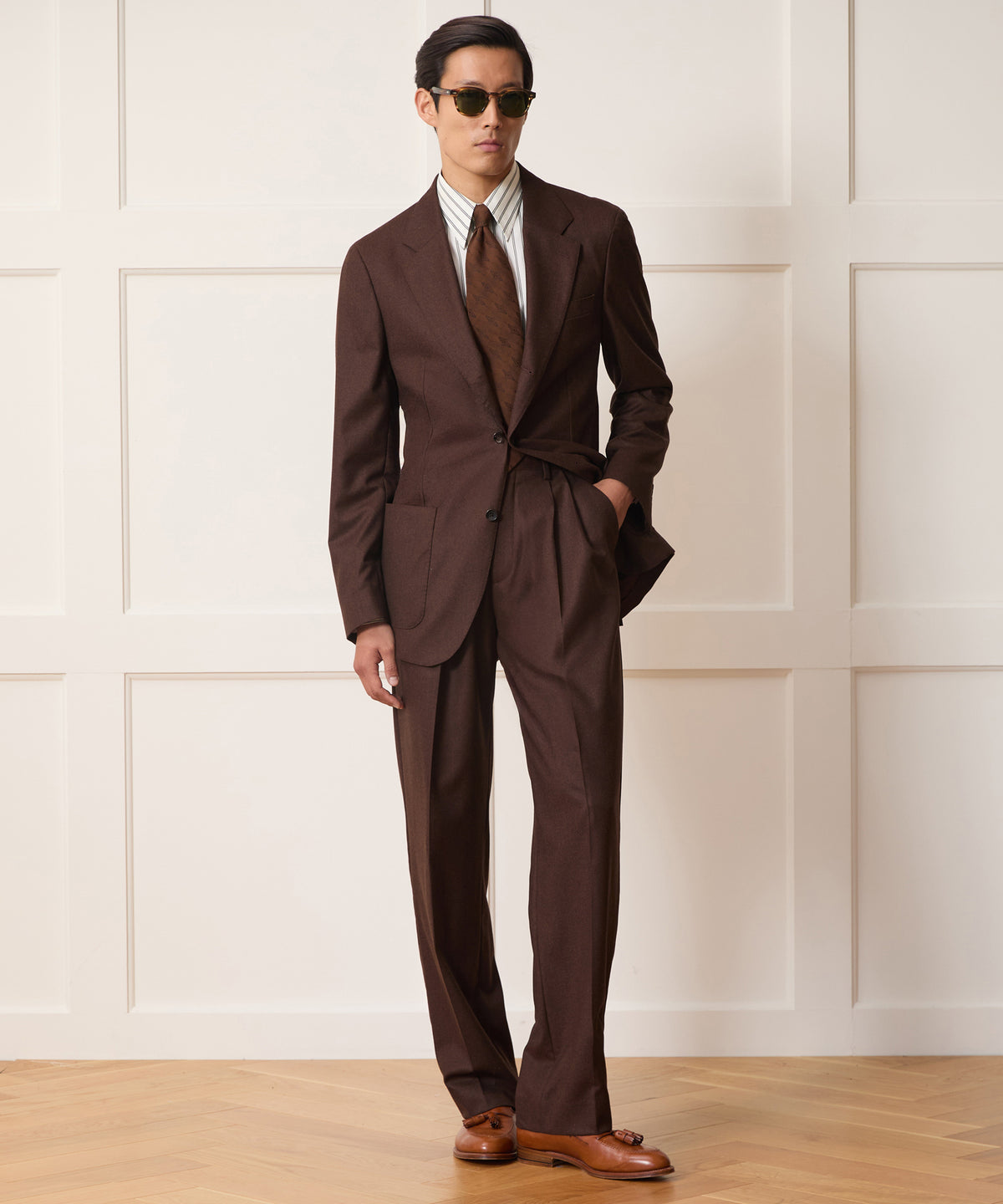Italian Flannel Wythe Trouser