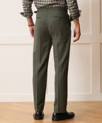 Brushed Flannel Side Tab Trouser