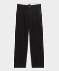 Pleated Utility Jean in Black