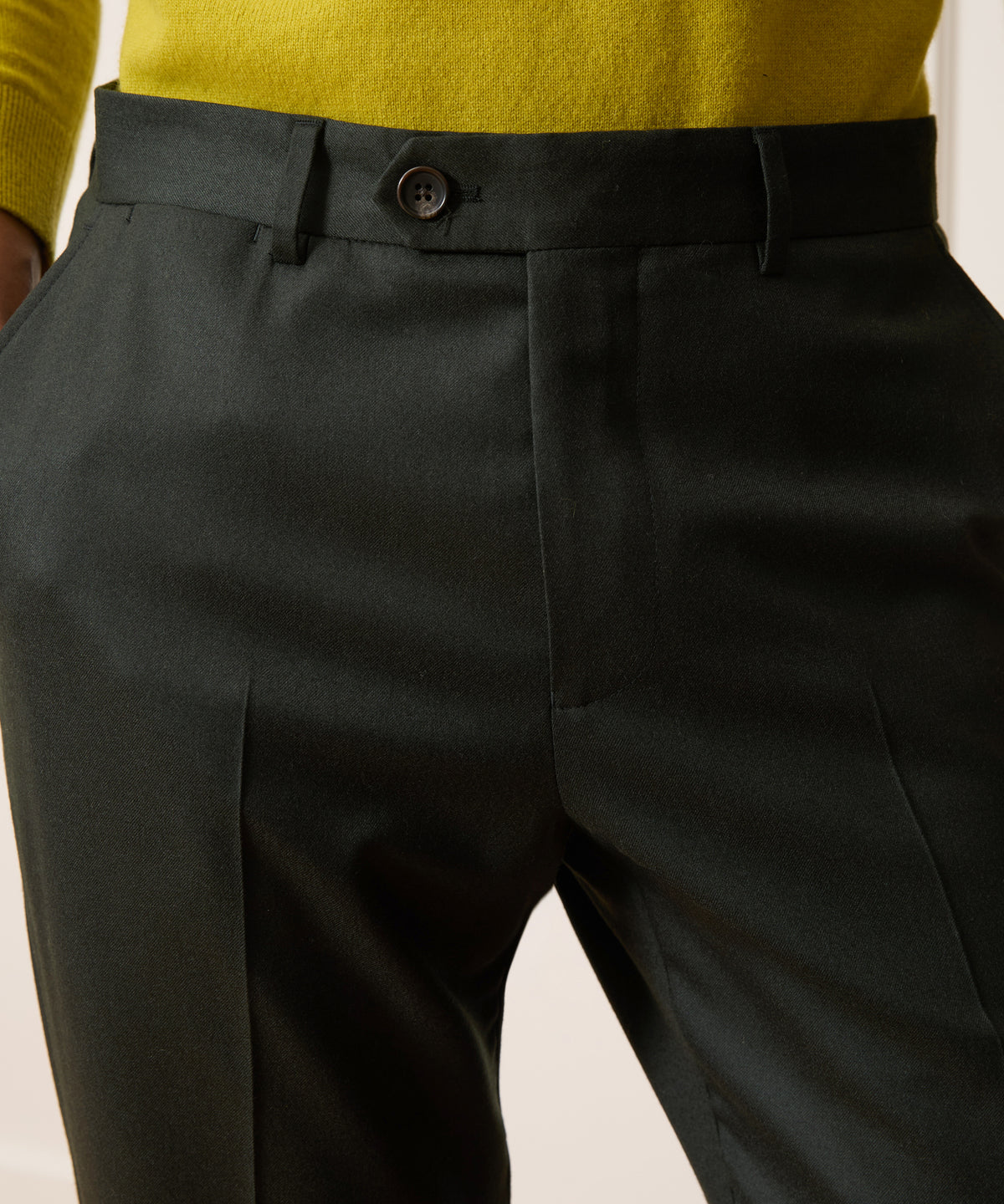 Italian Flannel Sutton Trouser