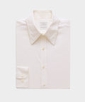 Italian Featherweight Flannel Long Point Collar Dress Shirt