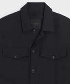 Italian Wool Military Overshirt
