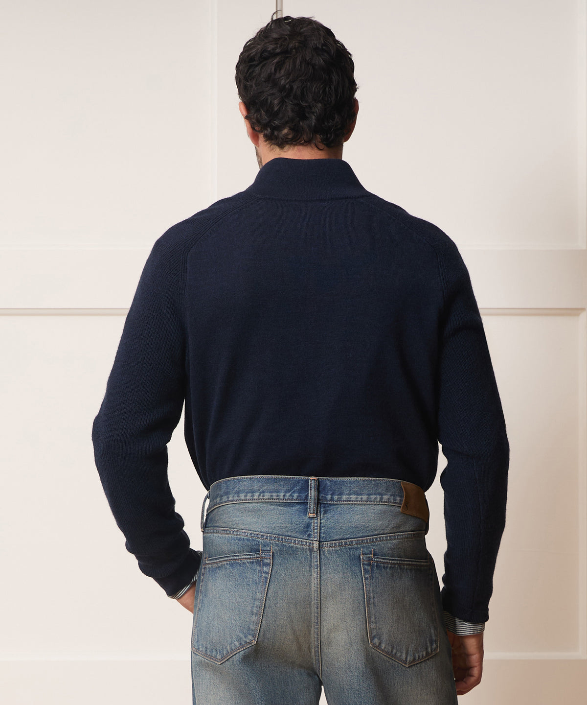 Merino Quarter-Zip Sweater
