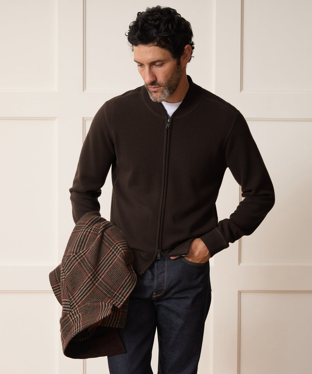 Merino Sweater Jacket