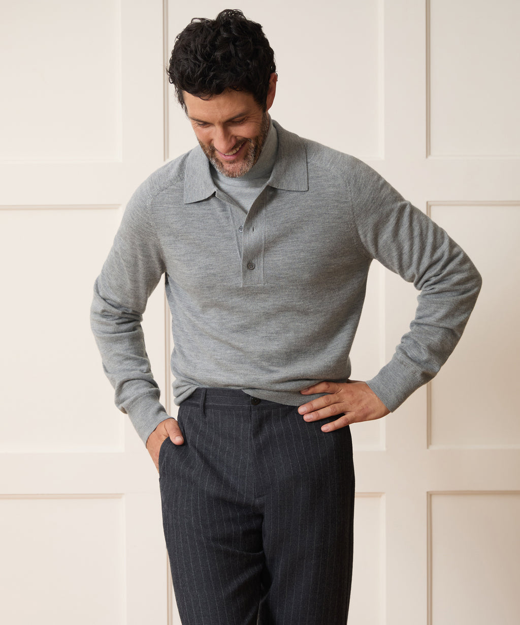 Merino Sweater Polo