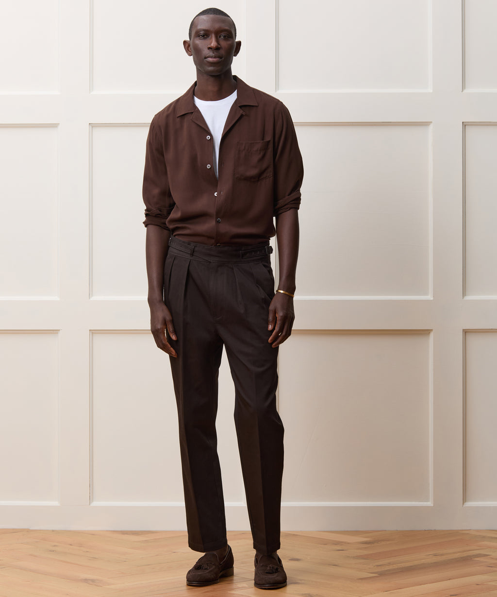 Italian Lightweight Cotton Gurkha Trouser