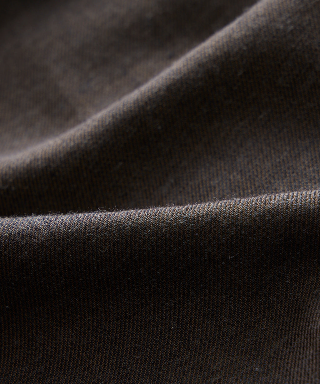 Cotton-Cashmere Lodge Shirt in Brown