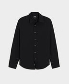 Slim Fit Cotton Poplin Point Collar Shirt