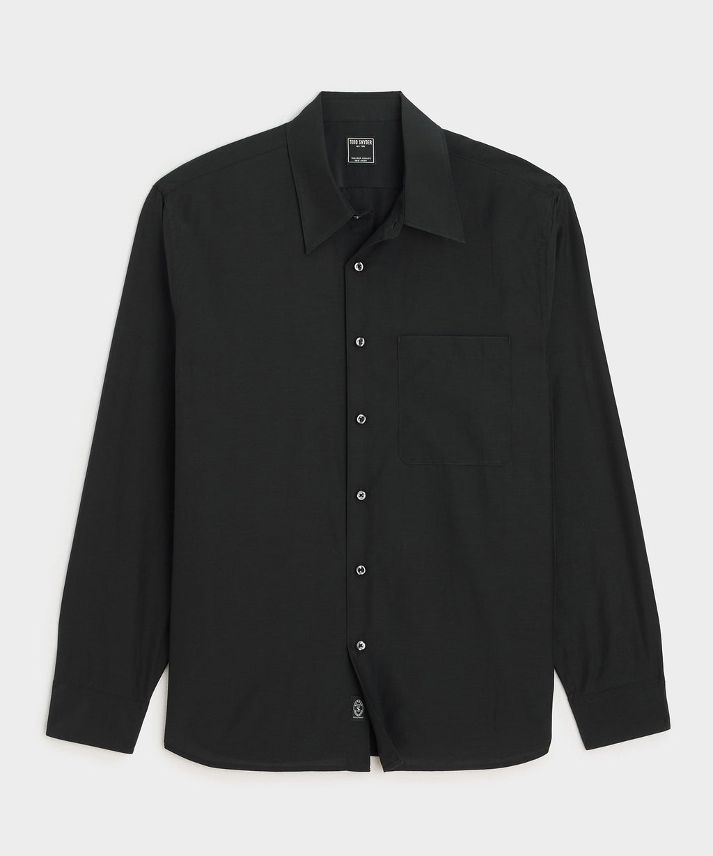 Cotton-Silk Big Shirt
