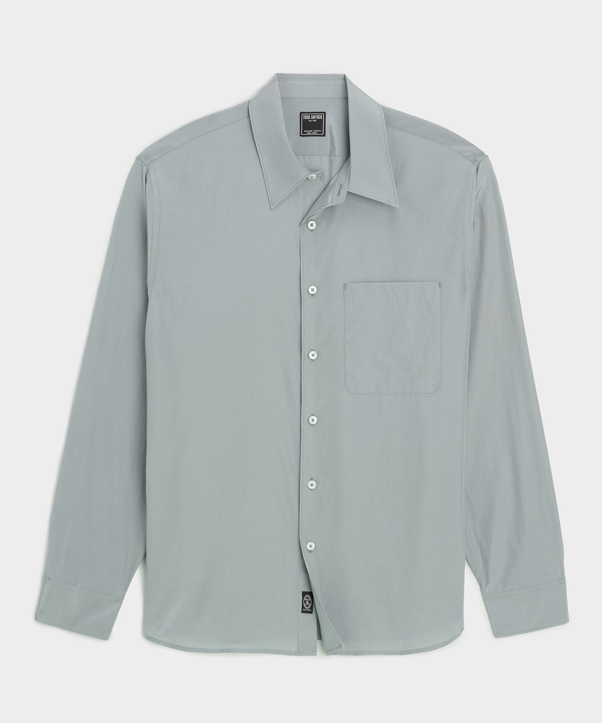 Cotton-Silk Big Shirt