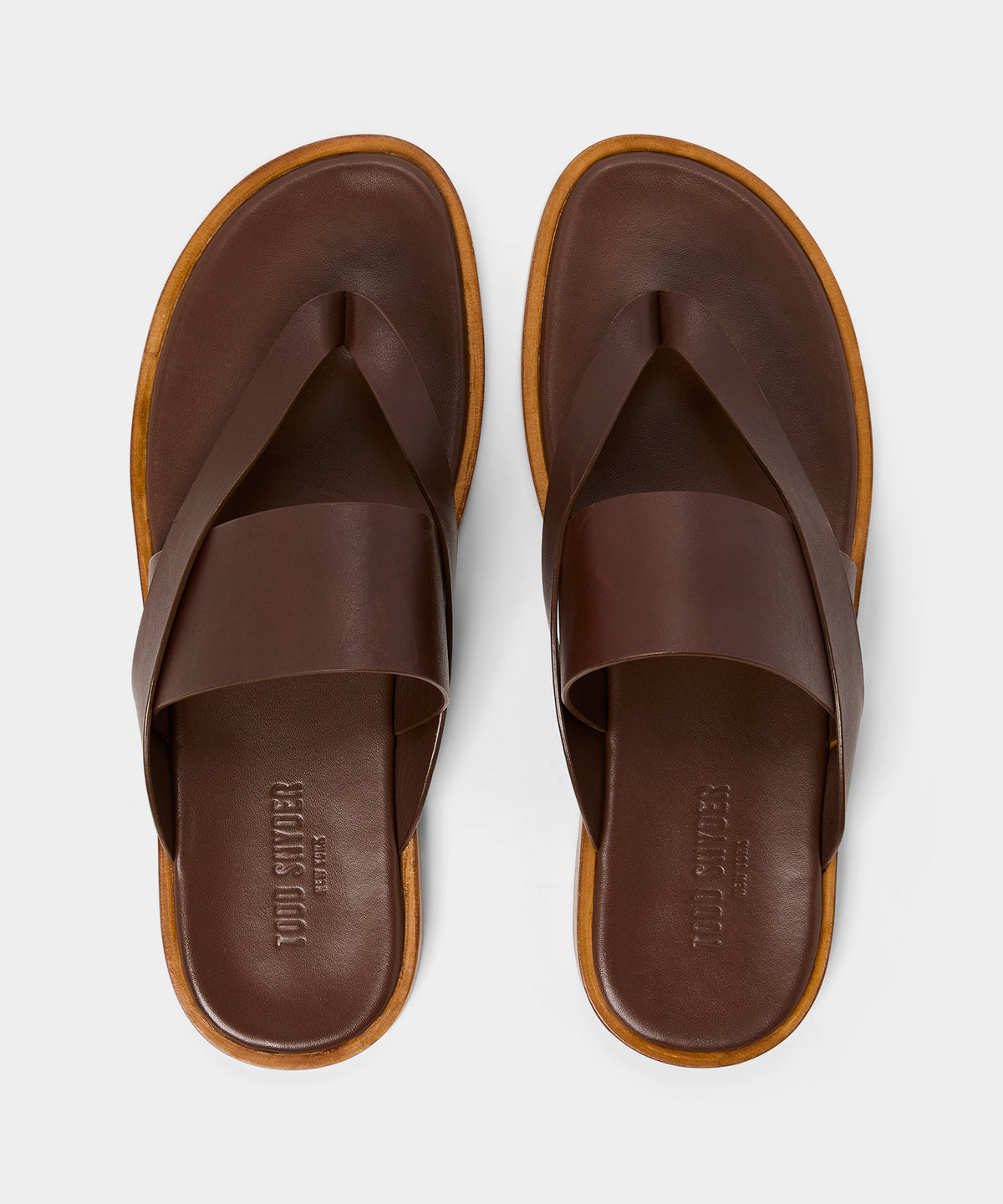 Porto Leather Crossover Sandal