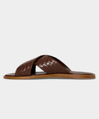 Porto Woven Leather Sandal