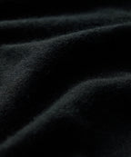 Premium Cashmere Pocket Tee in Black