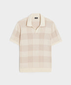 Mesh Silk-Cotton Montauk Sweater Polo